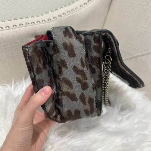 Bally Horsehair Leopard-Pattern Bag - Picture 10 of 15